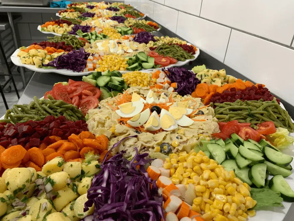 plateau de salade