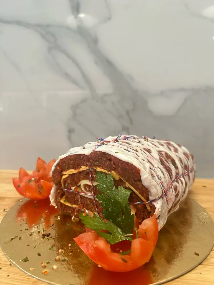 Bûche de kefta au fromage